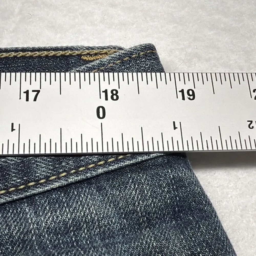 Vintage 90s Levis SilverTab Baggy Jeans Faded Blue Denim Skater Men's 36x33
